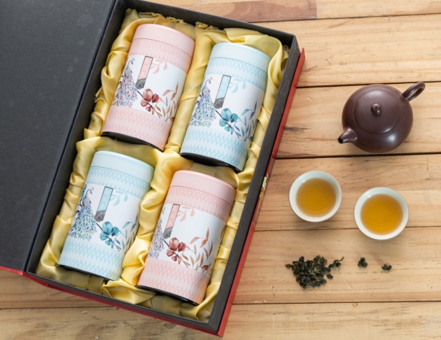 大紅喜氣茶葉禮盒(一斤裝)